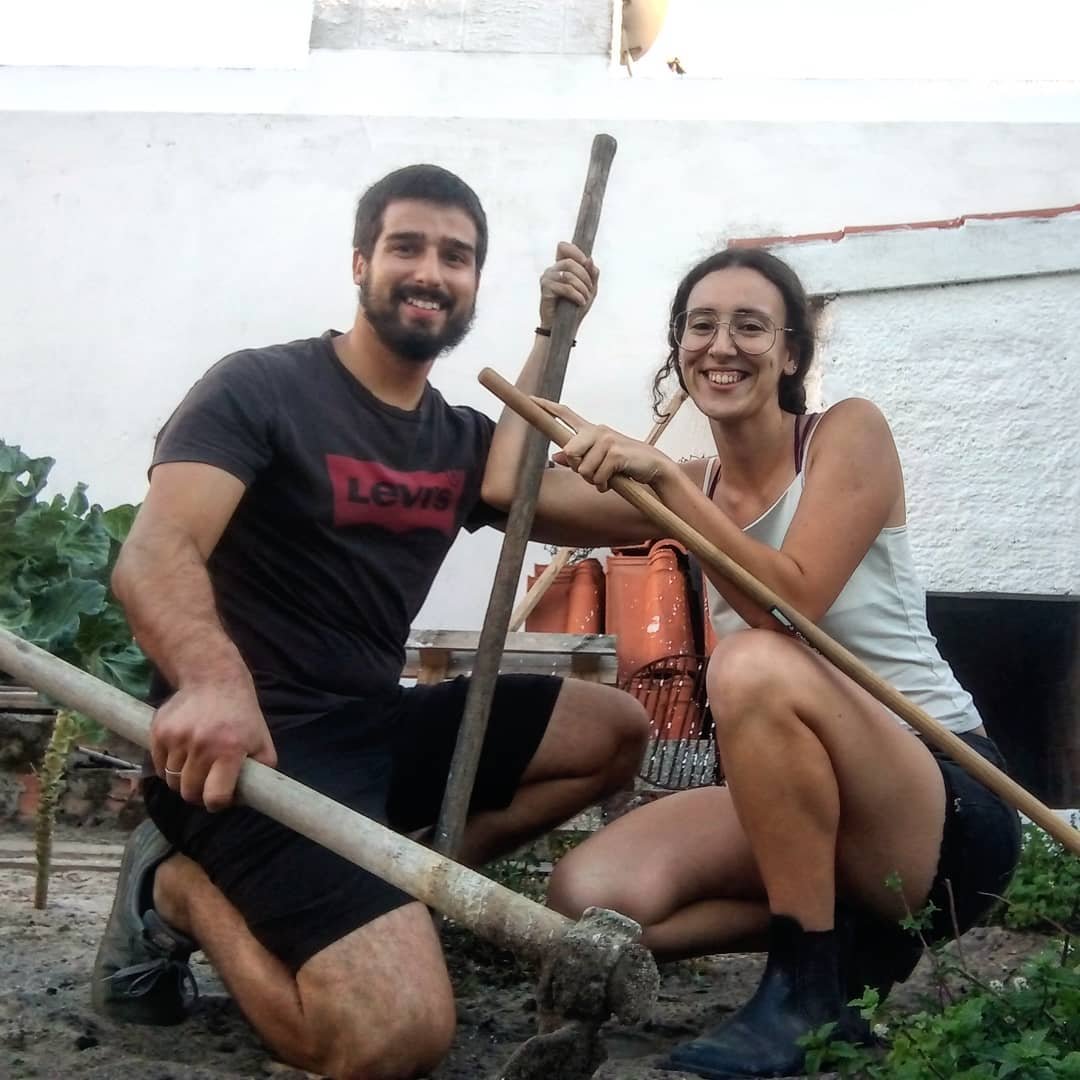 Jose e Daniela, horta sem químicos